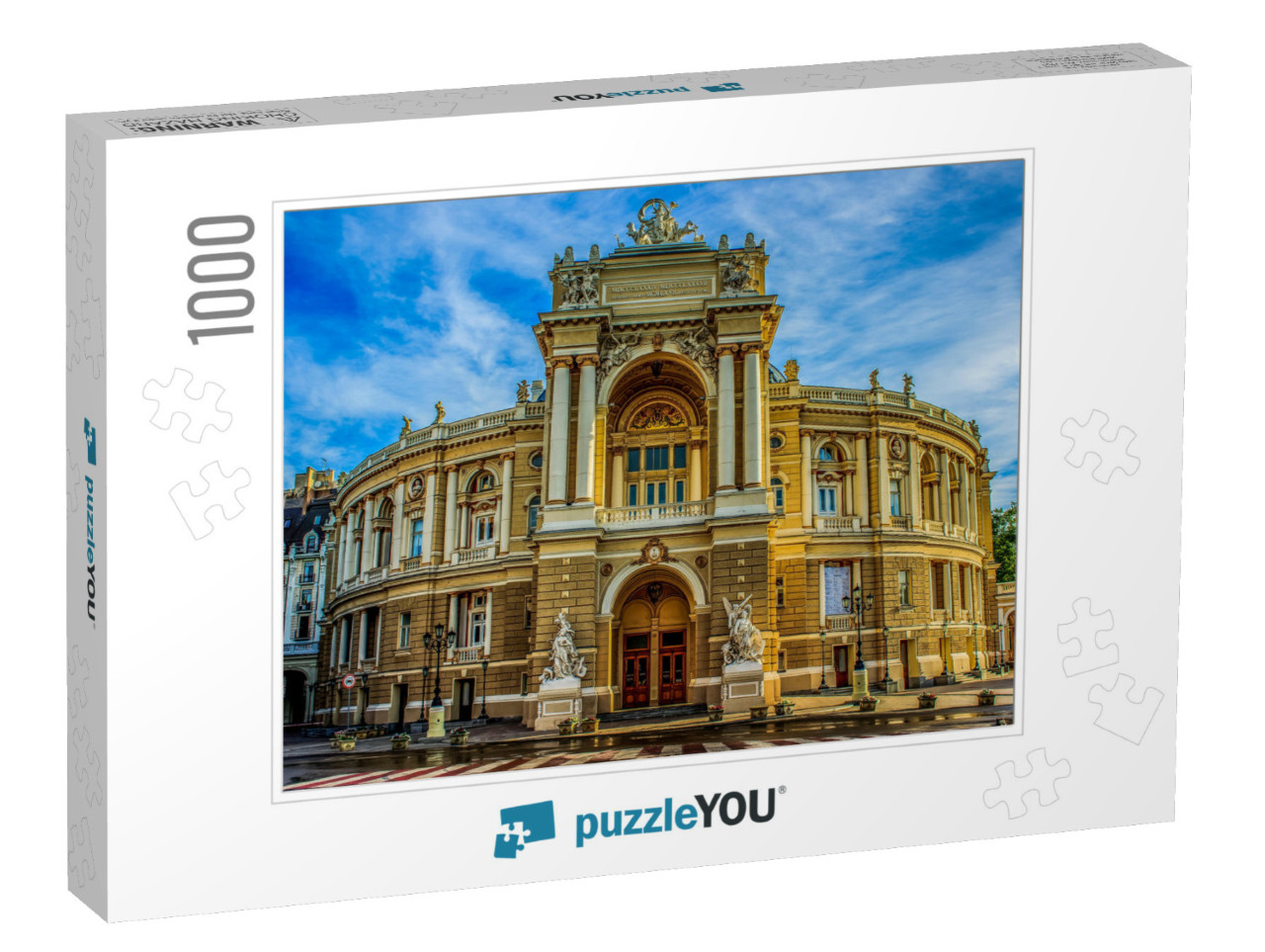 Odessa Opera Theatre... Jigsaw Puzzle with 1000 pieces