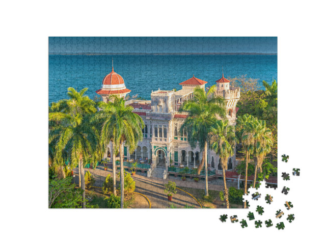 Palacio De Valle in Cienfuegos, Cuba... Jigsaw Puzzle with 1000 pieces