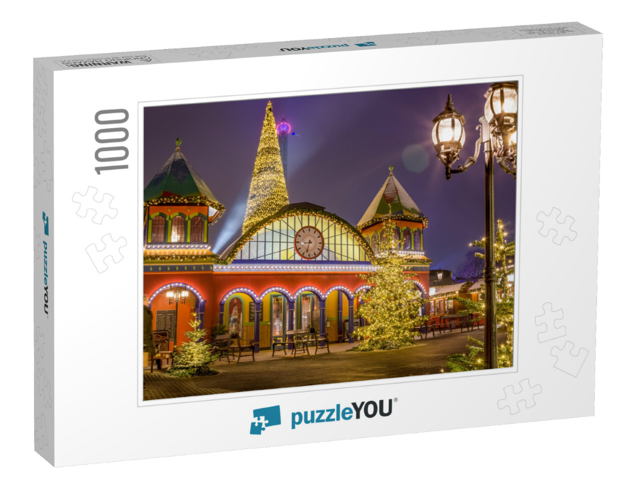 Tivoli, Copenhagen, Denmark... Jigsaw Puzzle with 1000 pieces