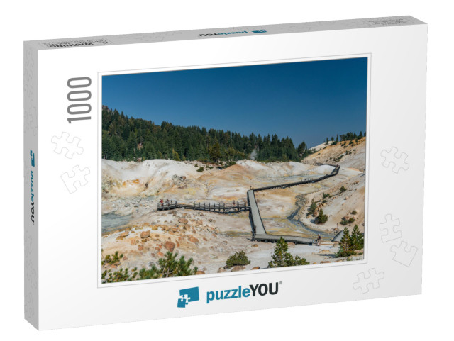 Bumpass Hell Lassen National Park... Jigsaw Puzzle with 1000 pieces