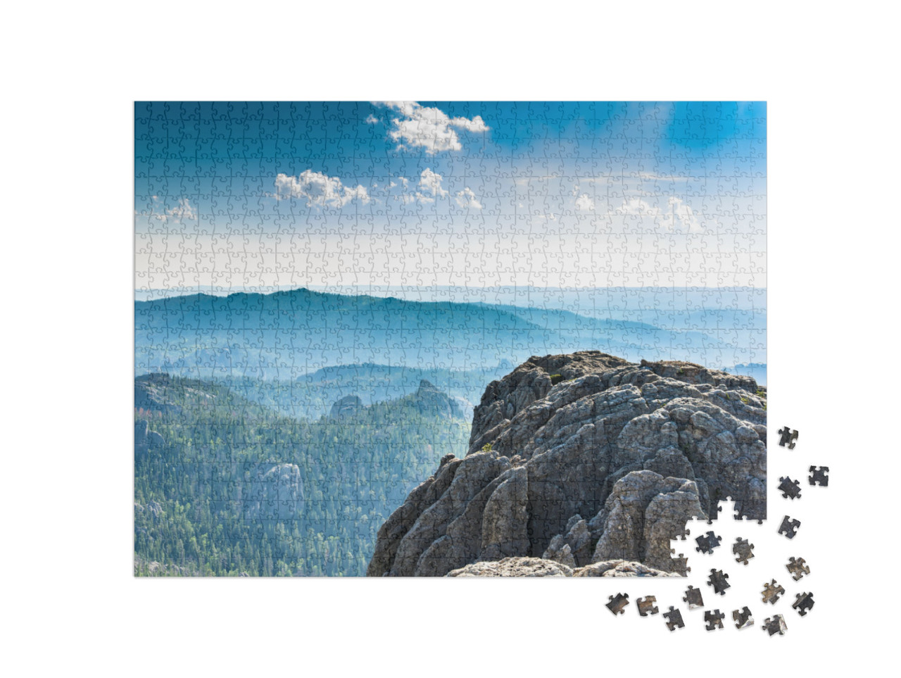 Hinhan Kaga Harney Peak... Jigsaw Puzzle with 1000 pieces