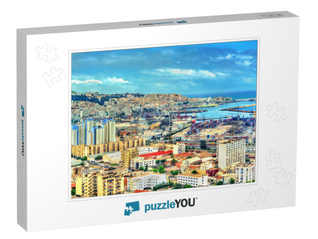 View of the City Center of Algiers, the Capital of Algeri... Jigsaw Puzzle