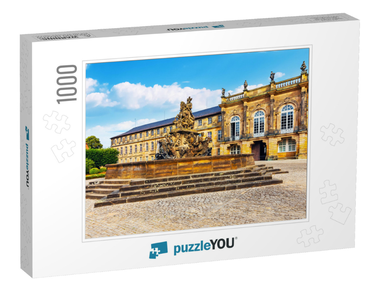 Scenic Summer View of the Old Town Architecture in Bayreu... Jigsaw Puzzle with 1000 pieces