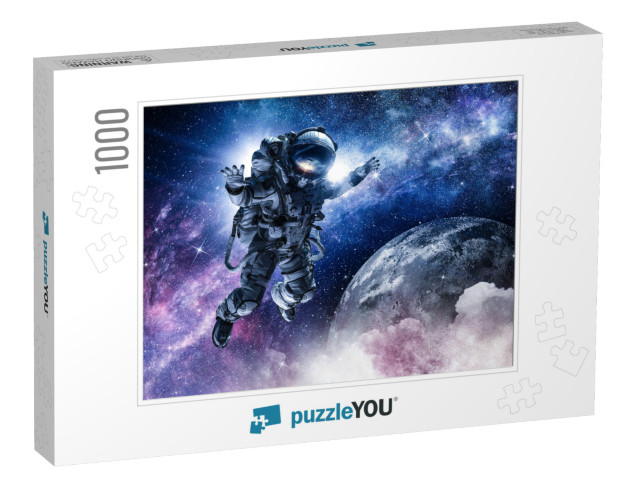 Astronaut on Space Mission... Jigsaw Puzzle with 1000 pieces