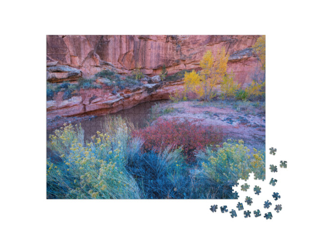 Capitol Reef National Park in Utah State of the United St... Jigsaw Puzzle with 1000 pieces