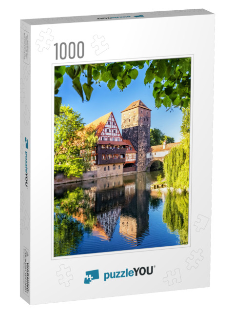 The Historic Old Town of Nuremberg in Franconia... Jigsaw Puzzle with 1000 pieces