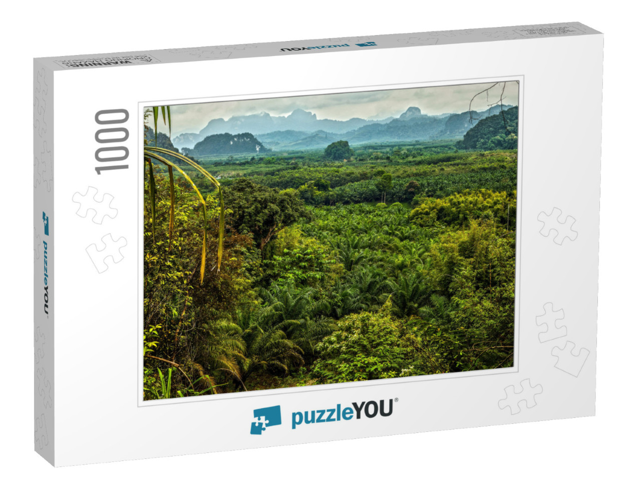 Thailand Rain Forest Landscape... Jigsaw Puzzle with 1000 pieces