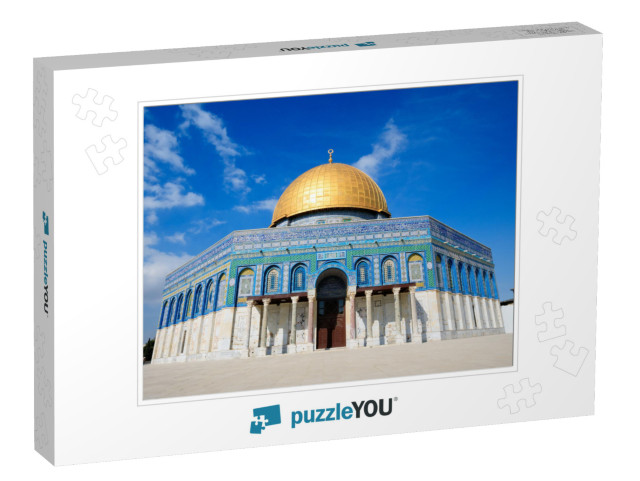 The Dome of the Rock on the Temple Mount in Jerusalem, Is... Jigsaw Puzzle