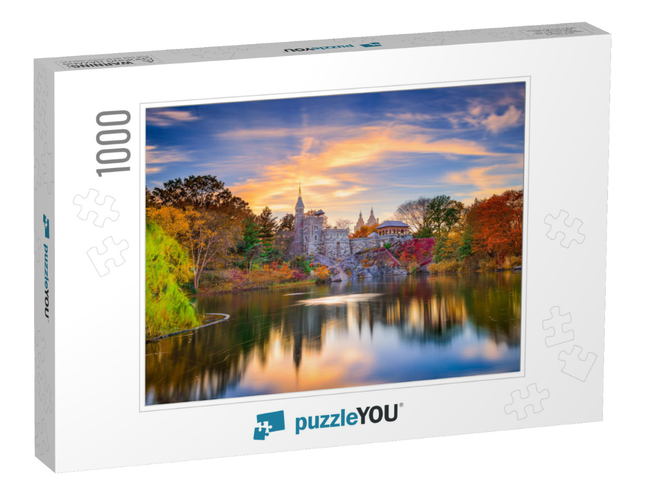 Central Park, New York City At Belvedere Castle During an... Jigsaw Puzzle with 1000 pieces