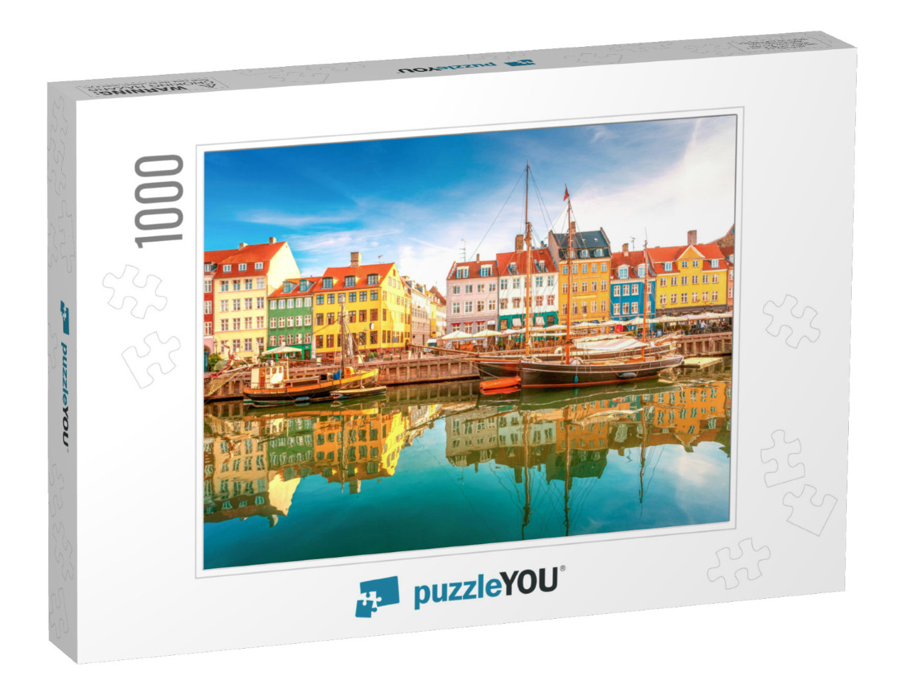 Nyhavn, Copenhagen... Jigsaw Puzzle with 1000 pieces