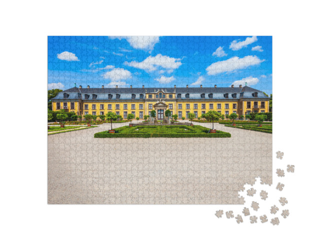 Herrenhausen Gallery Located in Herrenhausen Gardens in H... Jigsaw Puzzle with 1000 pieces