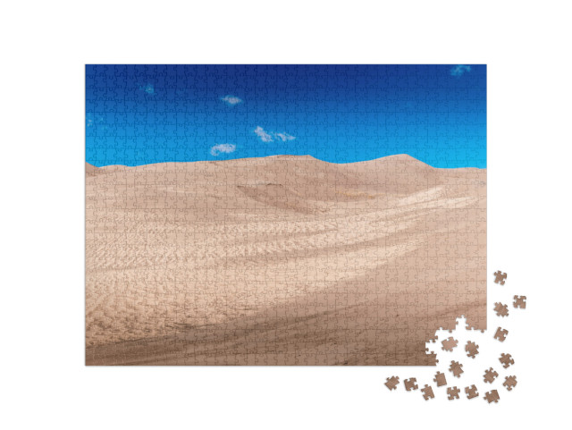 Panoramic View of Great Sand Dunes National Park... Jigsaw Puzzle with 1000 pieces