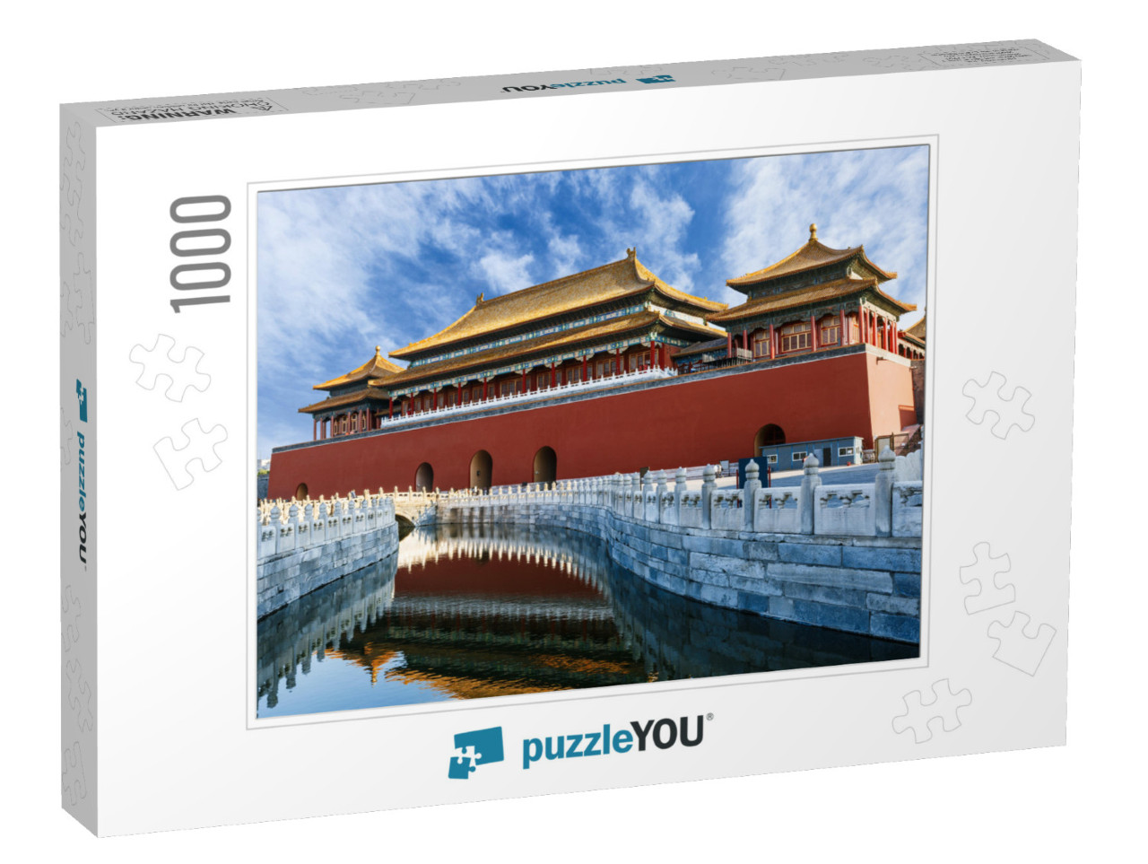 The Ancient Royal Palaces of the Forbidden City in Beijin... Jigsaw Puzzle with 1000 pieces