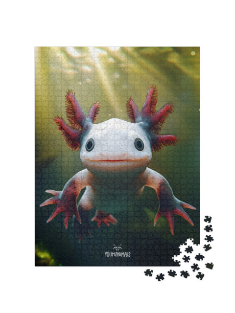 YOUMANIMALS: Axel Jigsaw Puzzle with 1000 pieces