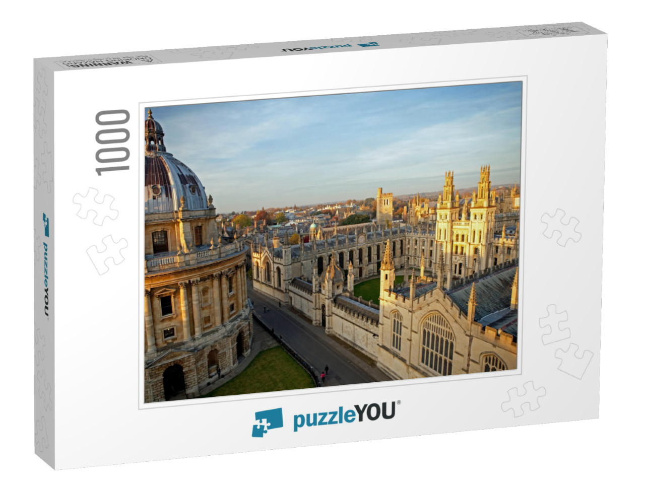 Radcliffe Camera & All Souls College, Oxford University... Jigsaw Puzzle with 1000 pieces