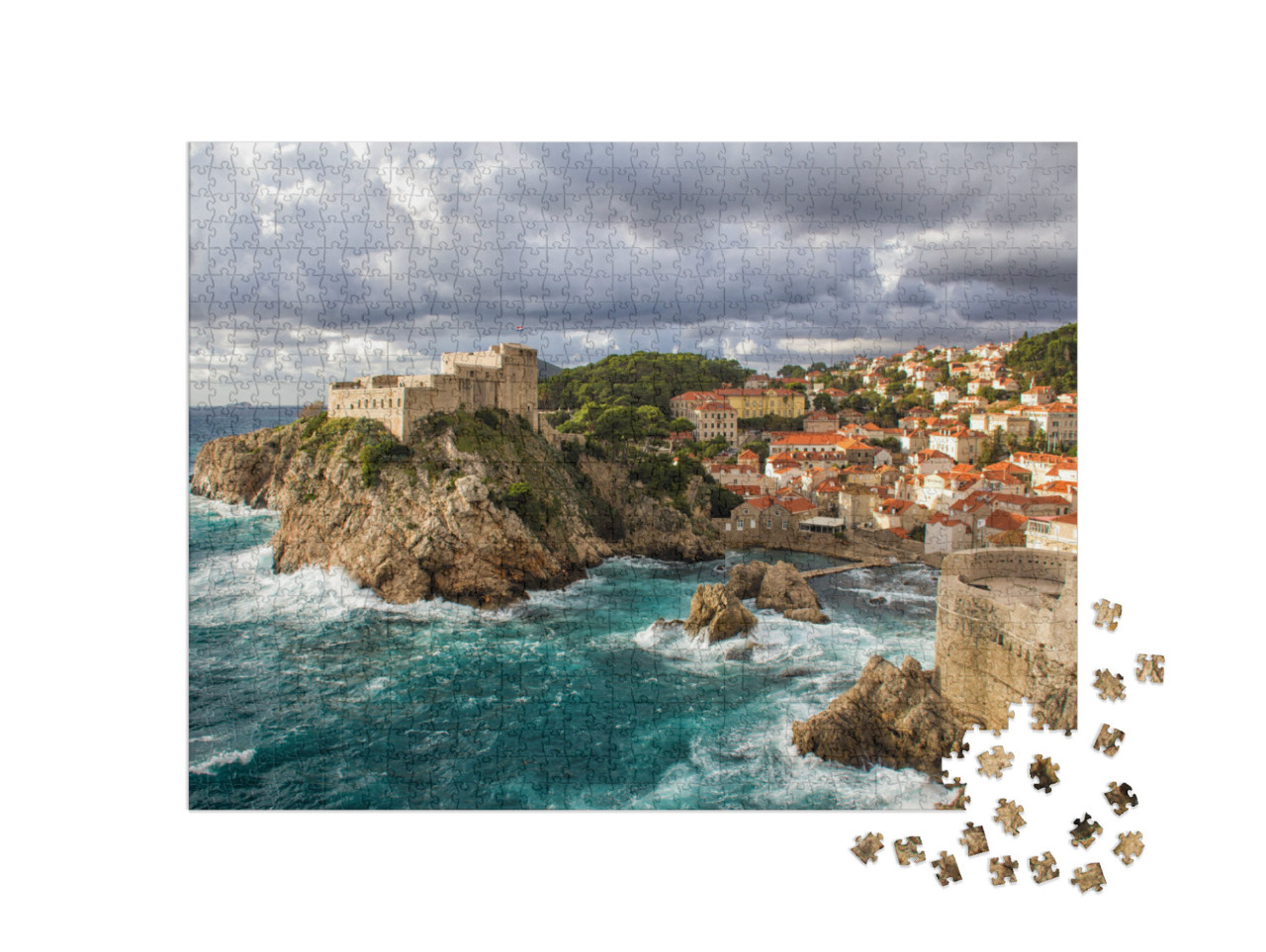 Dubrovnik, Croatia... Jigsaw Puzzle with 1000 pieces