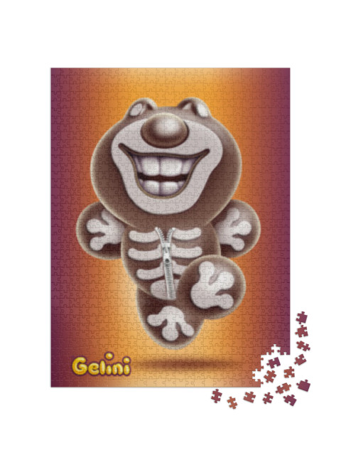 Gelini Halloween Nero Jigsaw Puzzle with 1000 pieces