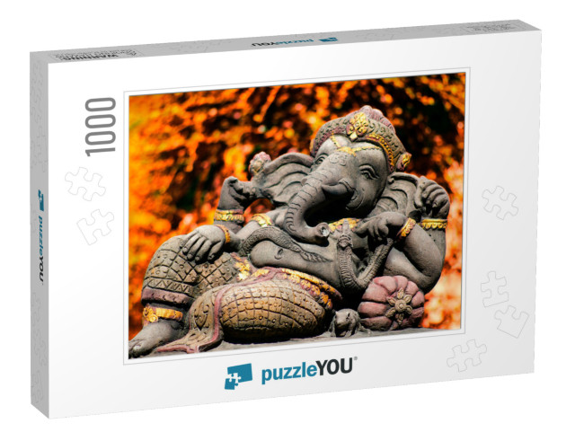 Ganesha is the God of Success. that Hindus in India & Bud... Jigsaw Puzzle with 1000 pieces