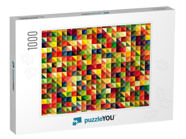 Colorful Abstract Pattern... Jigsaw Puzzle with 1000 pieces