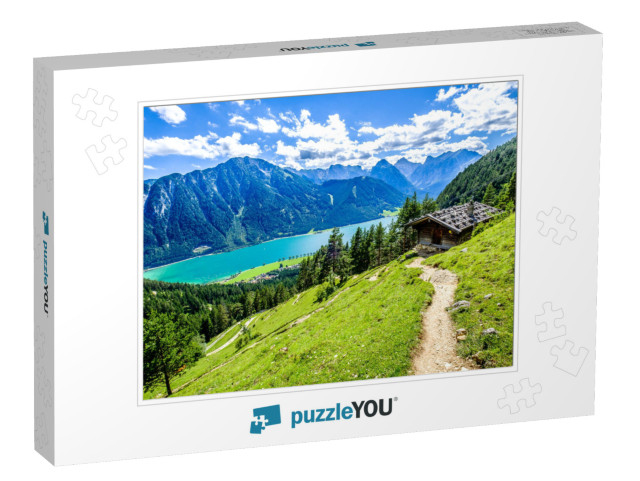 Achenes Lake in Austria - Pertisau... Jigsaw Puzzle