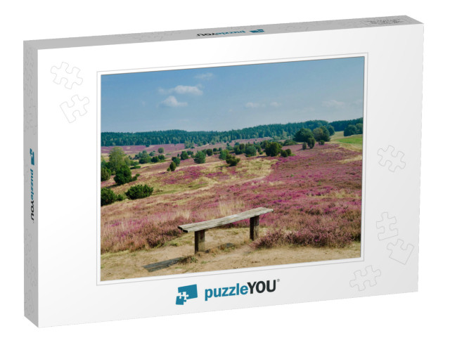 The Nature Park Lueneburger Heide in Germany... Jigsaw Puzzle