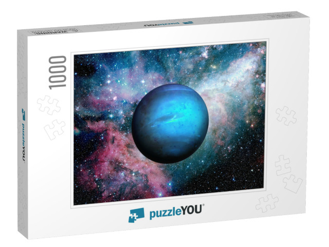 Solar System - Neptune. It is the Eighth & Farthest Plane... Jigsaw Puzzle with 1000 pieces