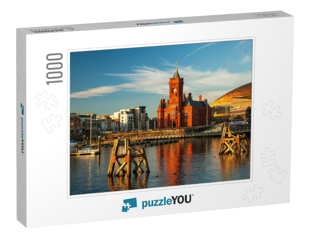 Cardiff Bay, Cardiff, Wales, Uk... Jigsaw Puzzle with 1000 pieces