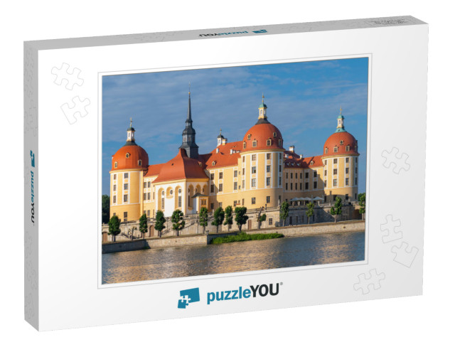 Schloss Moritzburg, a Baroque Castle in Moritzburg, Near... Jigsaw Puzzle