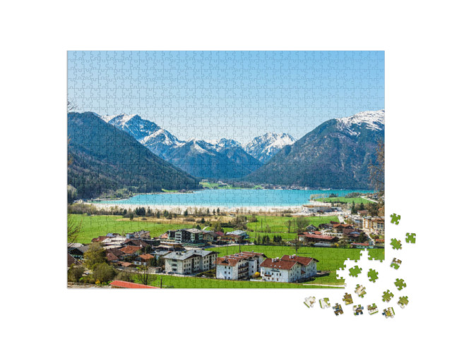 Austria - Achensee Lake - Village Pertisau... Jigsaw Puzzle with 1000 pieces