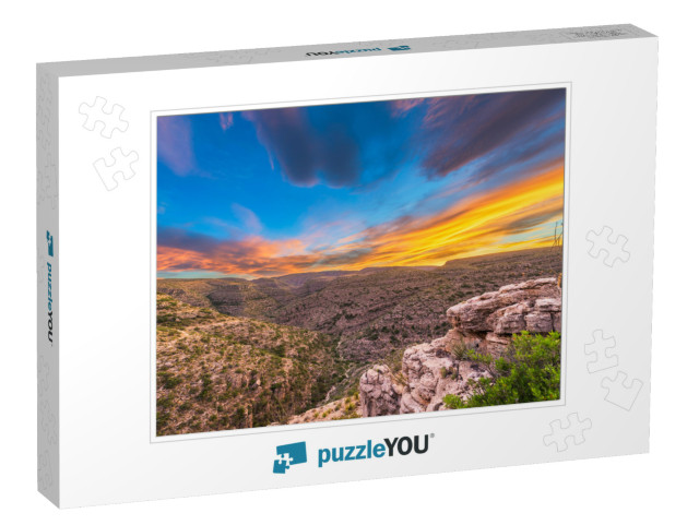 Carlsbad Cavern National Park, New Mexico, USA Overlooking... Jigsaw Puzzle