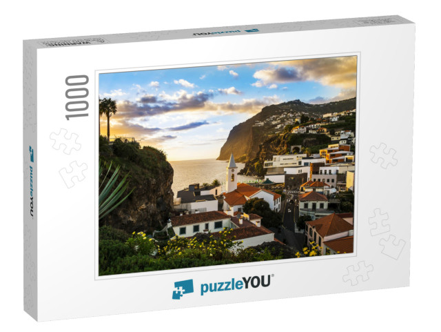 Camara De Lobos, Small Port on the Island of Madeira... Jigsaw Puzzle with 1000 pieces