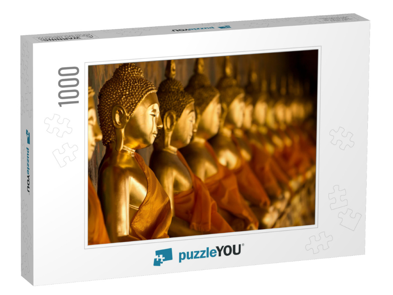 Buddha Statue At Wat Arun, Bangkok Thailand... Jigsaw Puzzle with 1000 pieces