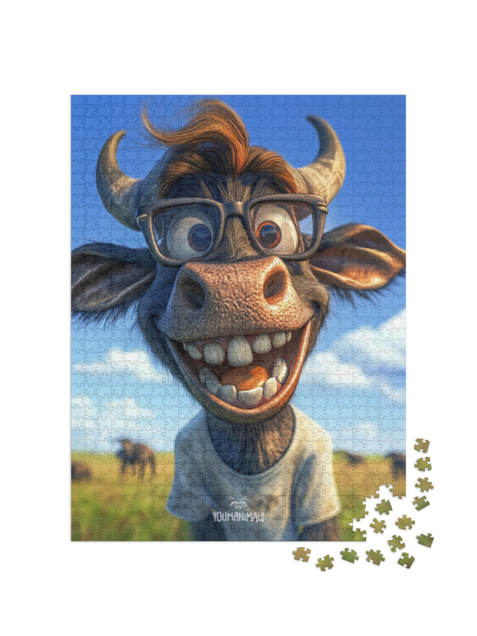 YOUMANIMALS: Max Jigsaw Puzzle with 1000 pieces