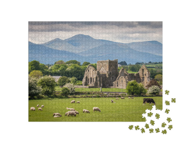 Idyllic Irish Landscape... Jigsaw Puzzle with 1000 pieces