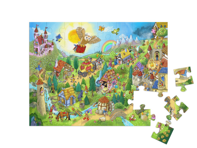 Grimm's Fairy Tales Jigsaw Puzzle with 48 pieces