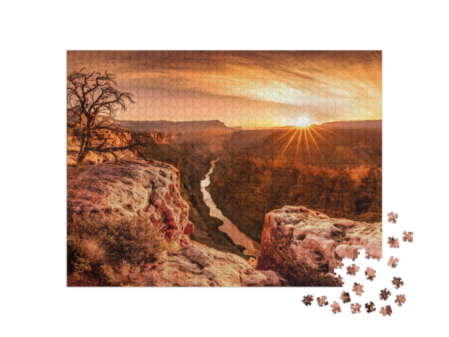 Grand Canyon, Usa... Jigsaw Puzzle with 1000 pieces