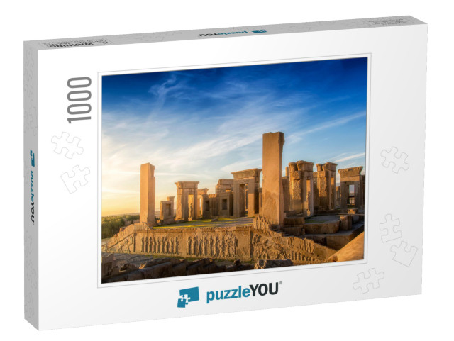 Persepolis Old Persian Parsa Was the Ceremonial Capital o... Jigsaw Puzzle with 1000 pieces