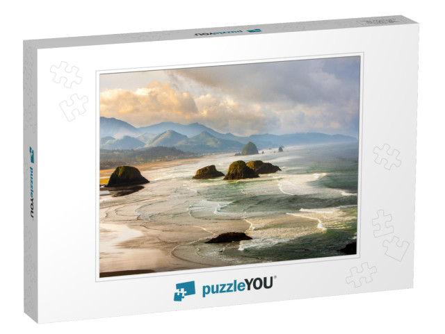 View from Ecola State Park Looking South Toward Canon Bea... Jigsaw Puzzle