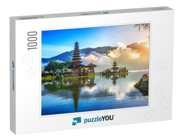 Pura Ulun Danu Bra Tan Temple in Bali, Indonesia... Jigsaw Puzzle with 1000 pieces