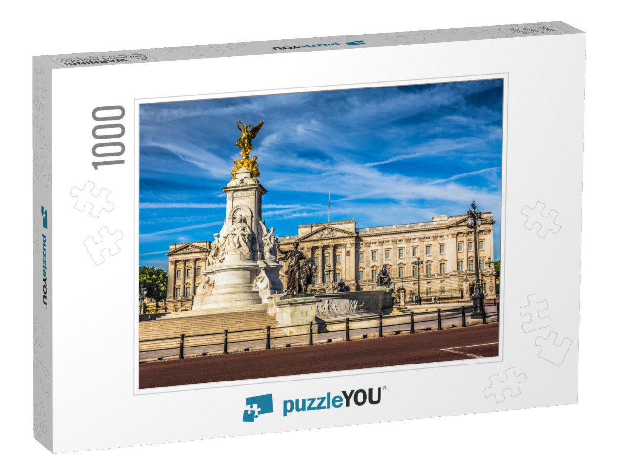 Buckingham Palace in London... Jigsaw Puzzle with 1000 pieces