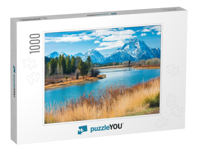 Grand Teton National Park, Wyoming, United States of Amer... Jigsaw Puzzle with 1000 pieces