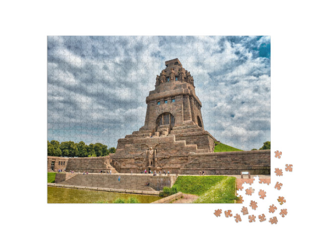 Monument to the Battle of the Nations, Leipzig, Germany... Jigsaw Puzzle with 1000 pieces