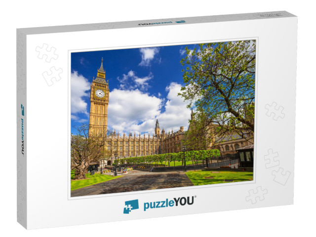 Big Ben & the Palace of Westminster, Landmark of London... Jigsaw Puzzle