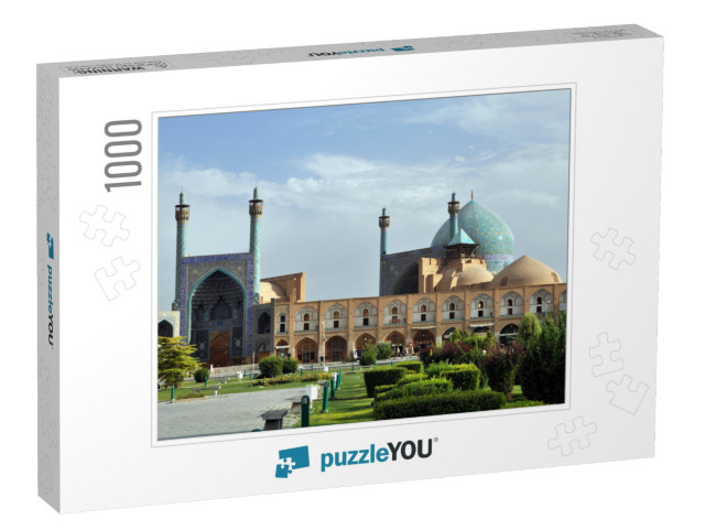 Esfehan Mosque... Jigsaw Puzzle with 1000 pieces