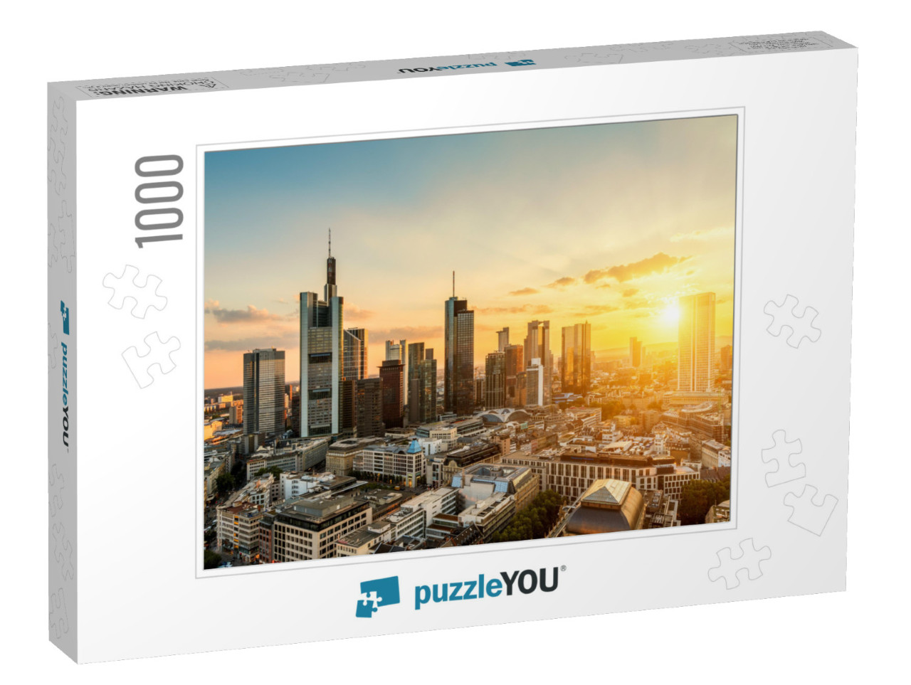 Frankfurt Am Main Skyline... Jigsaw Puzzle with 1000 pieces