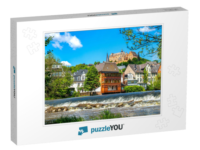 Marburg an Der Lahn, Old City, Germany... Jigsaw Puzzle