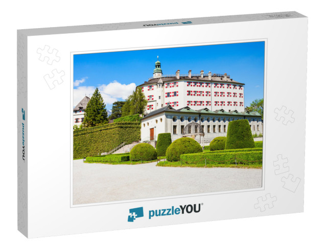 Ambras Castle or Schloss Ambras Innsbruck is a Castle & P... Jigsaw Puzzle