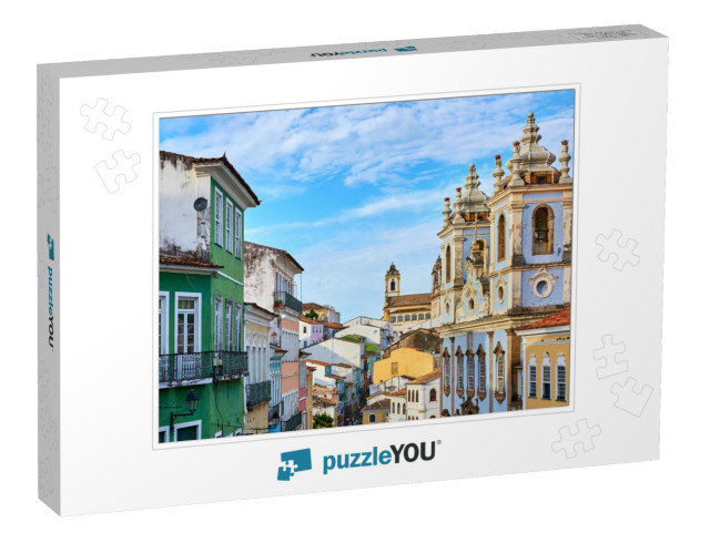 Pelourinho - Salvador Bahia - Brazil... Jigsaw Puzzle