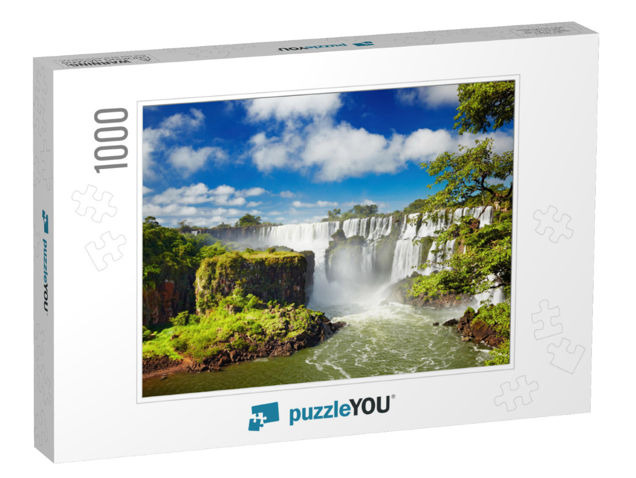 Iguassu Falls, the Largest Series of Waterfalls of the Wo... Jigsaw Puzzle with 1000 pieces