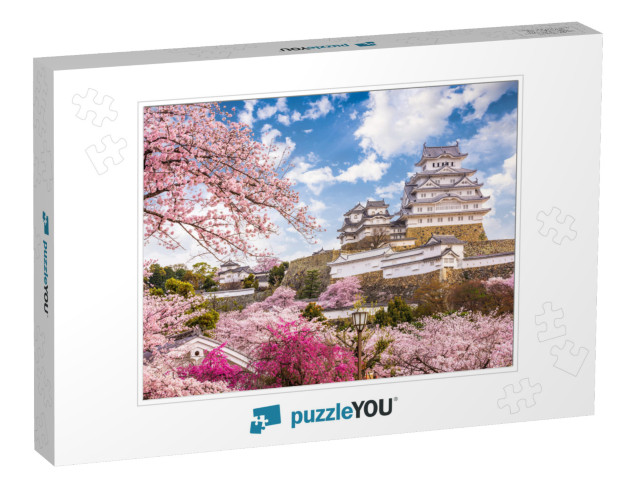 Himeji, Japan At Himeji Castle in Spring... Jigsaw Puzzle